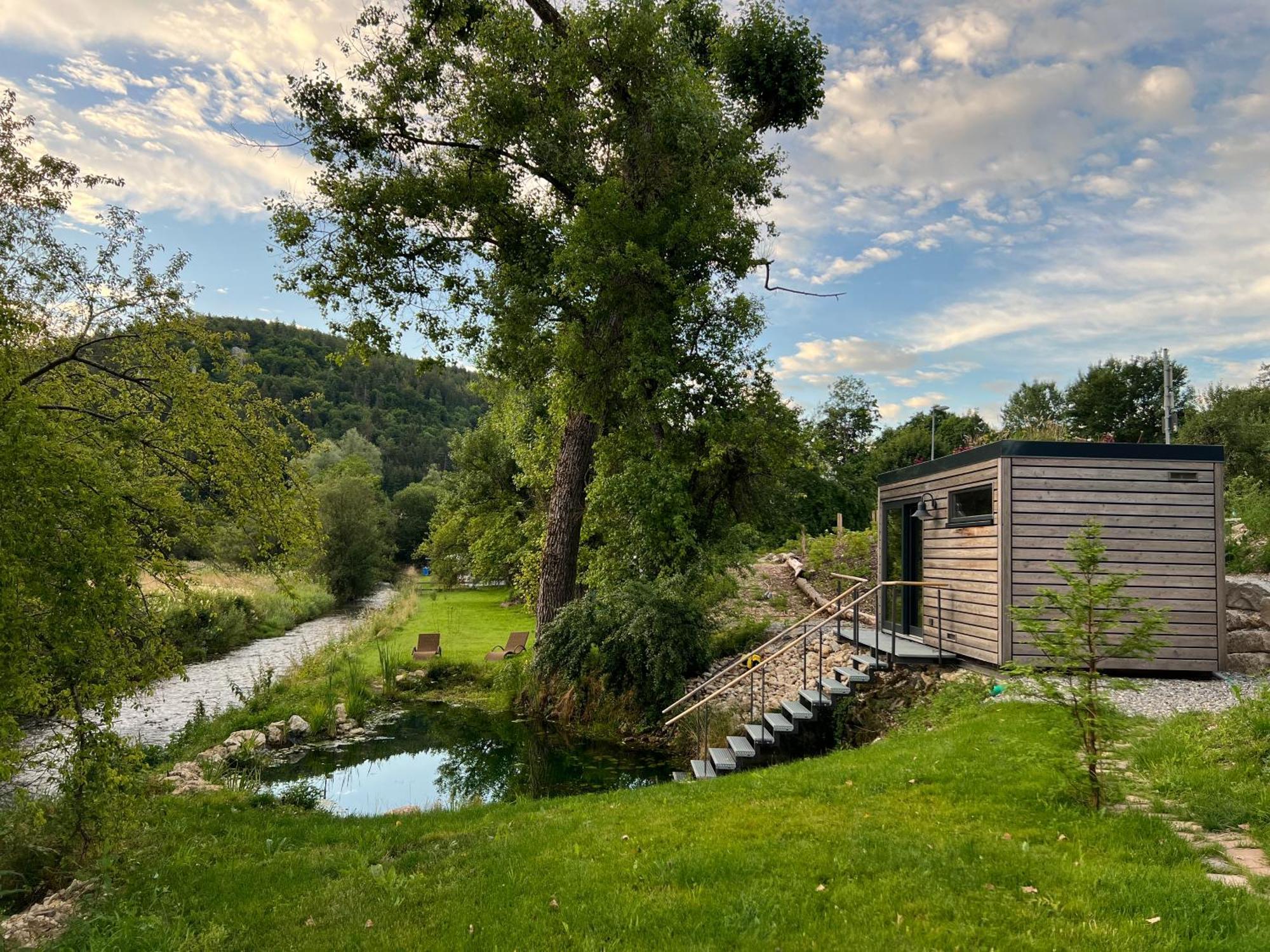 Landhotel Untere Mühle Strassberg Exterior foto